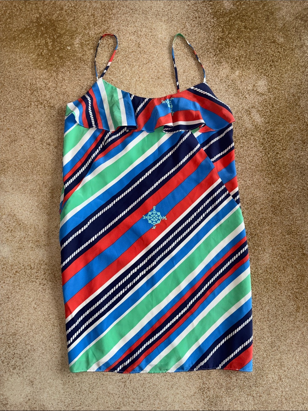Lilly Pulitzer Nautical Print Dress - Navy, Red, Green & Blue